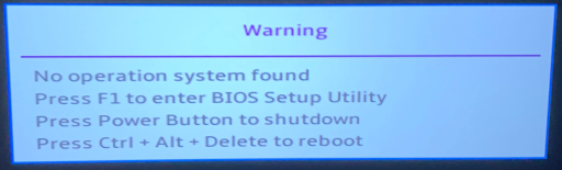 No OS