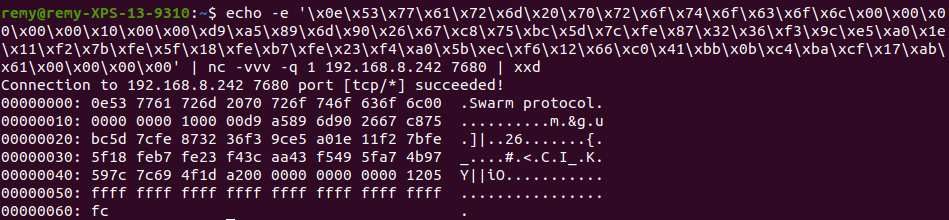 netcat replay